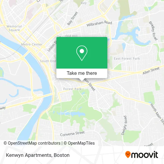 Kenwyn Apartments map