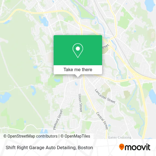 Shift Right Garage Auto Detailing map