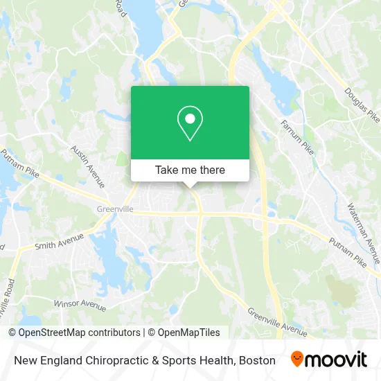New England Chiropractic & Sports Health map