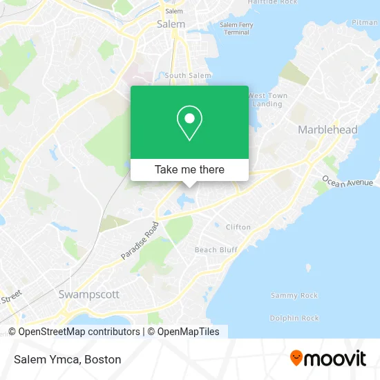 Salem Ymca map
