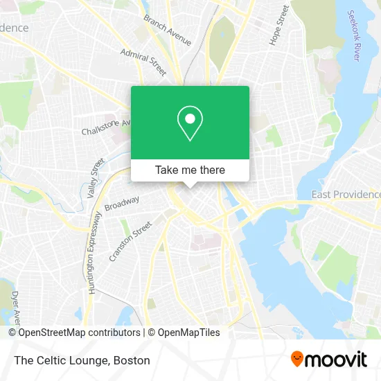 The Celtic Lounge map