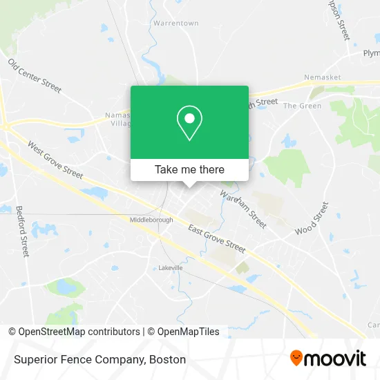 Superior Fence Company map