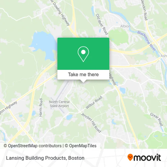 Lansing Building Products map