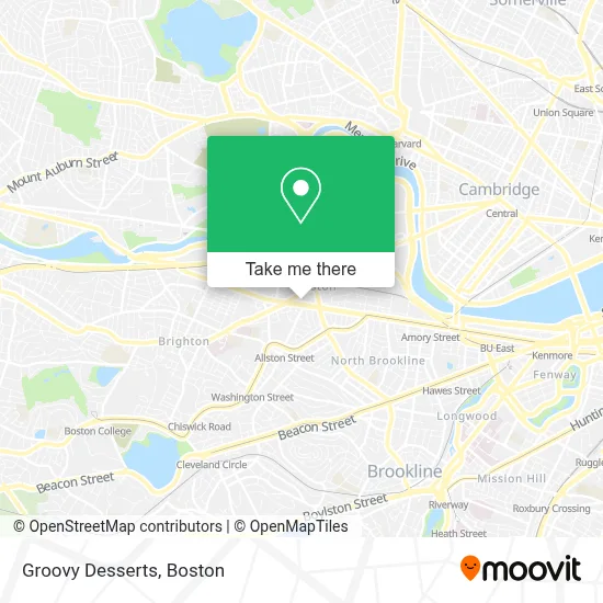 Groovy Desserts map