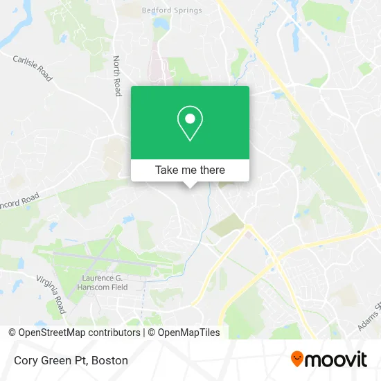 Cory Green Pt map