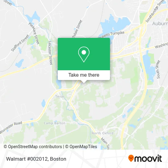 Walmart #002012 map