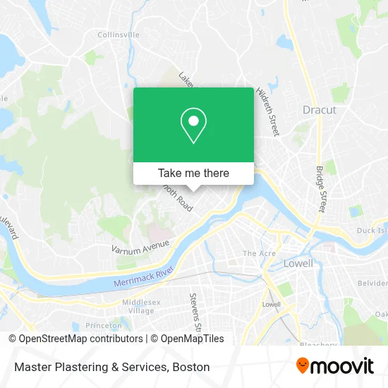 Master Plastering & Services map
