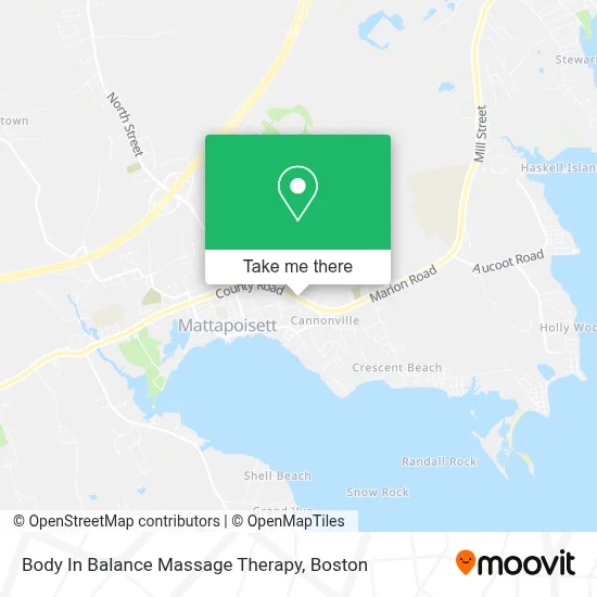 Body In Balance Massage Therapy map