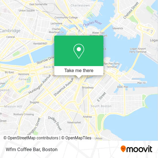 Wfm Coffee Bar map