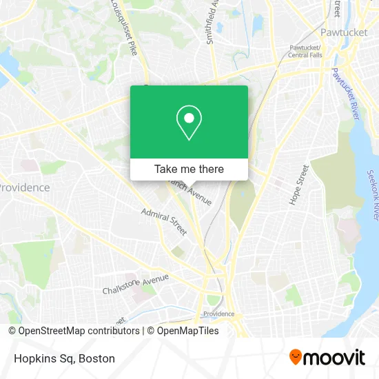 Hopkins Sq map