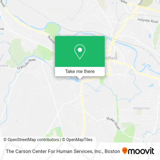 The Carson Center For Human Services, Inc. map