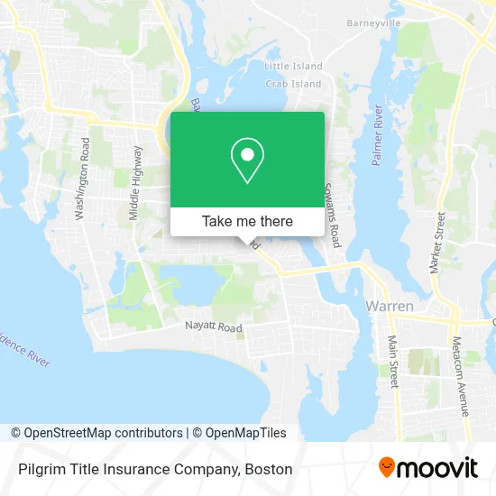 Pilgrim Title Insurance Company map