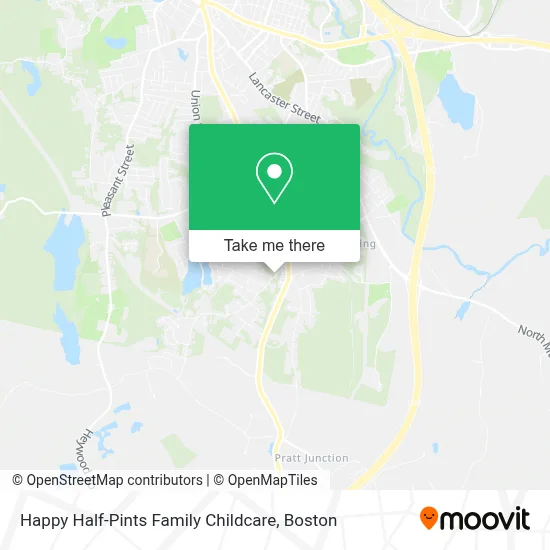 Happy Half-Pints Family Childcare map