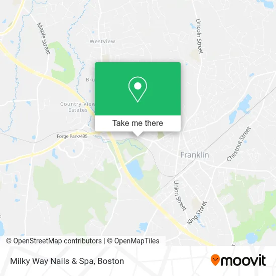 Milky Way Nails & Spa map