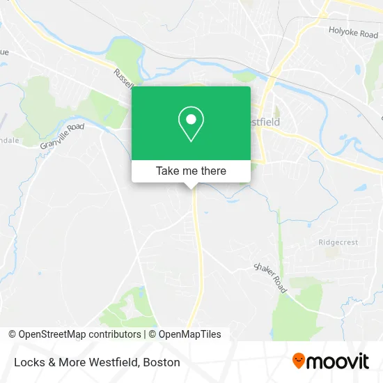Locks & More Westfield map