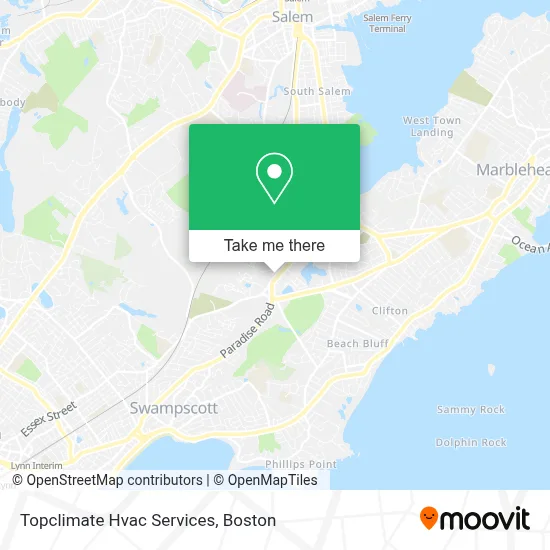 Topclimate Hvac Services map
