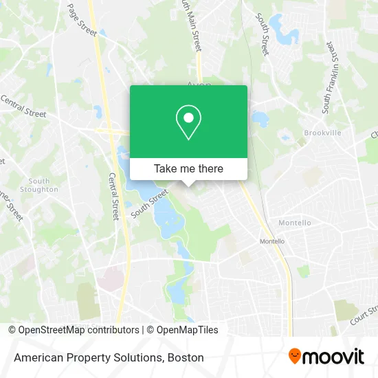 American Property Solutions map
