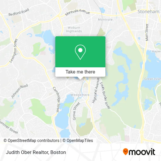 Judith Ober Realtor map