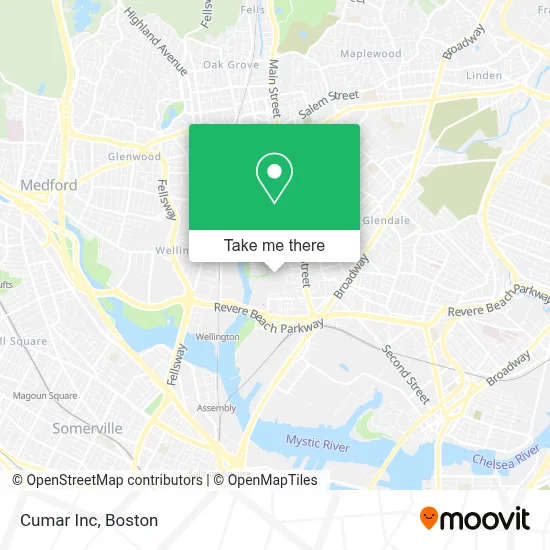 Cumar Inc map