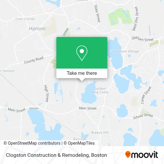 Clogston Construction & Remodeling map