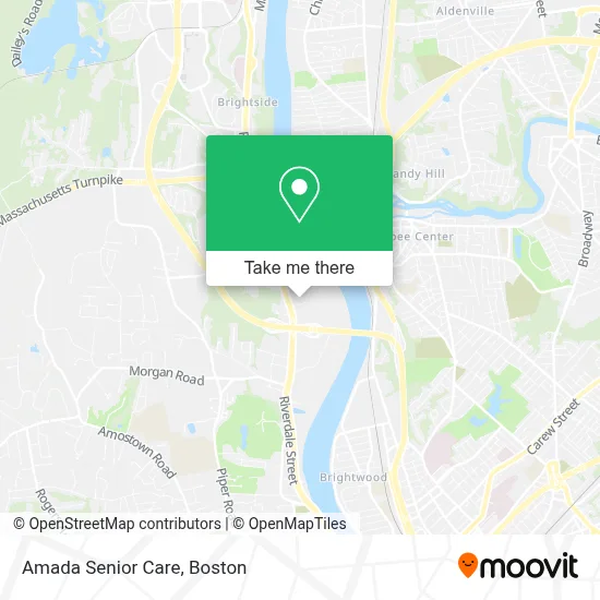 Amada Senior Care map