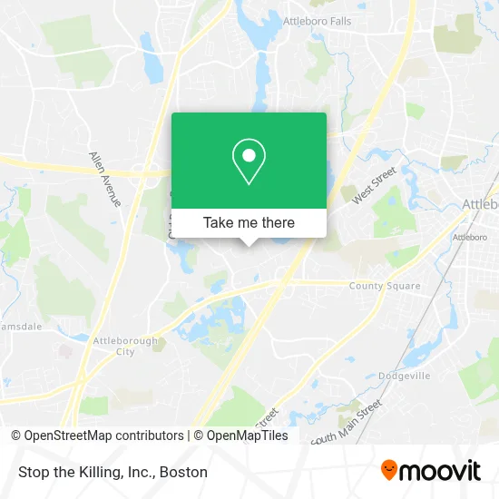 Stop the Killing, Inc. map
