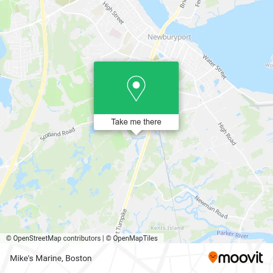 Mike's Marine map