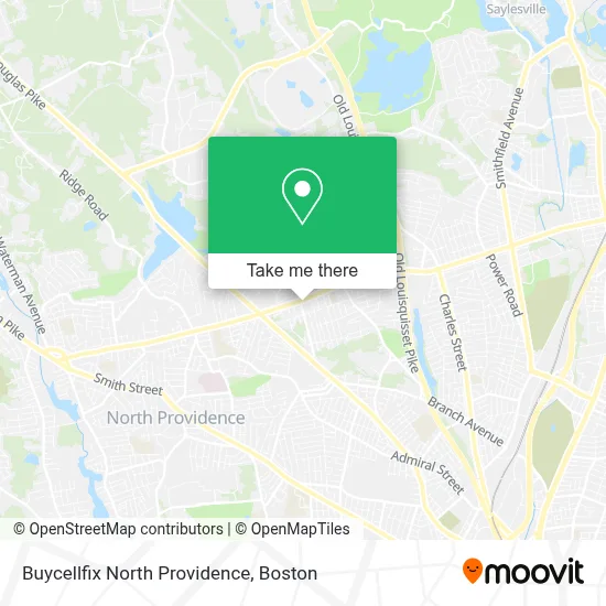 Buycellfix North Providence map