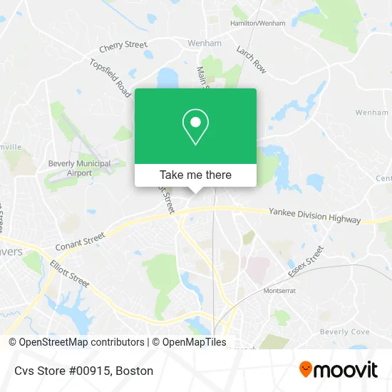 Cvs Store #00915 map