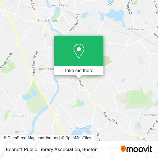 Bennett Public Library Association map