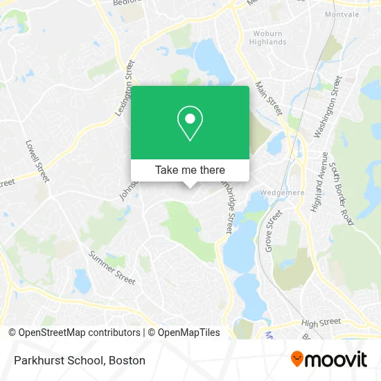 Parkhurst School map