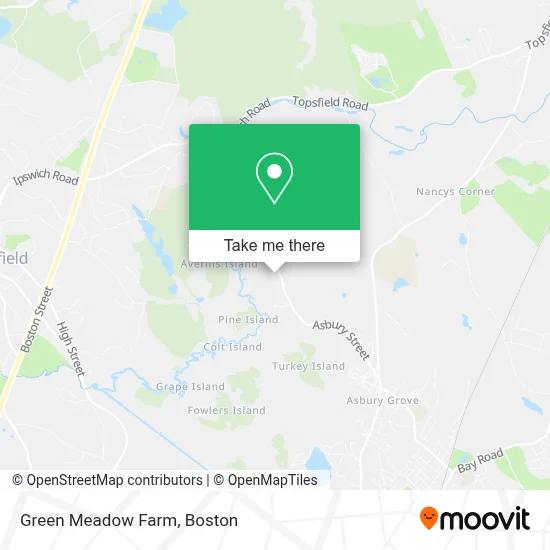 Green Meadow Farm map