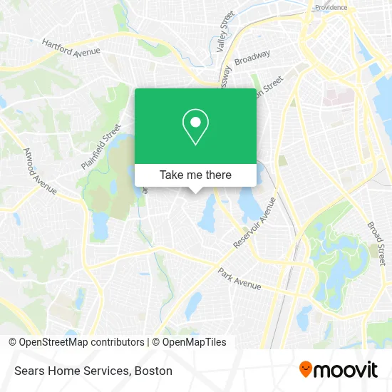 Sears Home Services map