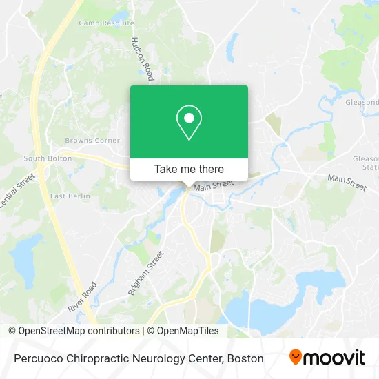 Percuoco Chiropractic Neurology Center map