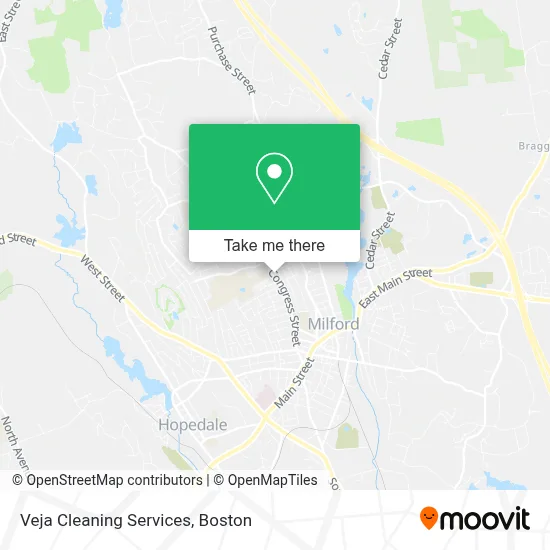Veja Cleaning Services map