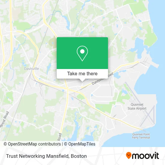 Trust Networking Mansfield map