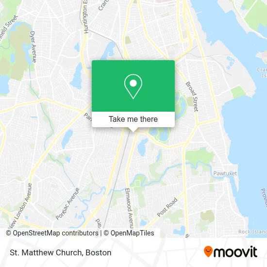 St. Matthew Church map