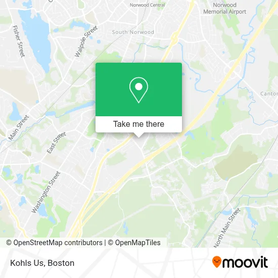 Kohls Us map