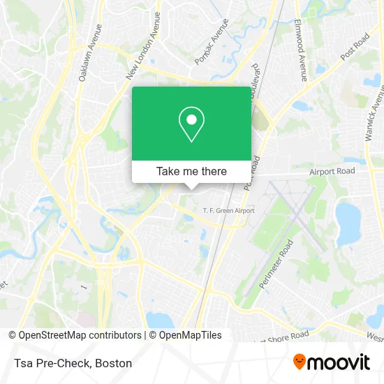Tsa Pre-Check map