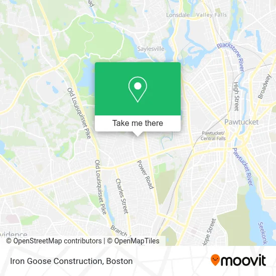 Iron Goose Construction map
