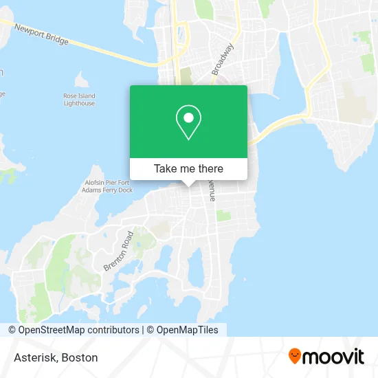 Asterisk map