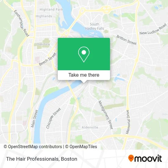 The Hair Professionals map