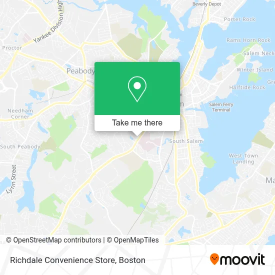 Richdale Convenience Store map