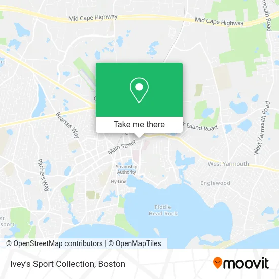 Ivey's Sport Collection map