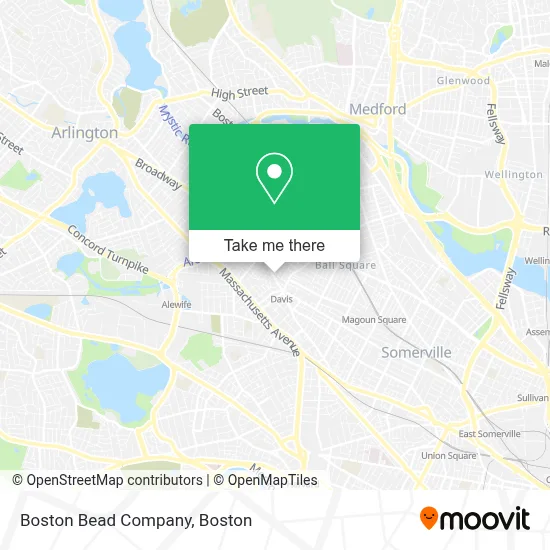Boston Bead Company map