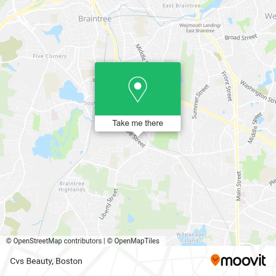 Cvs Beauty map