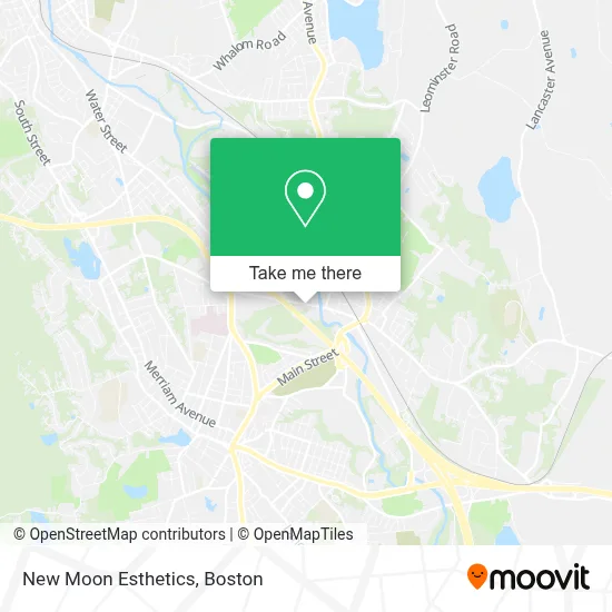 New Moon Esthetics map