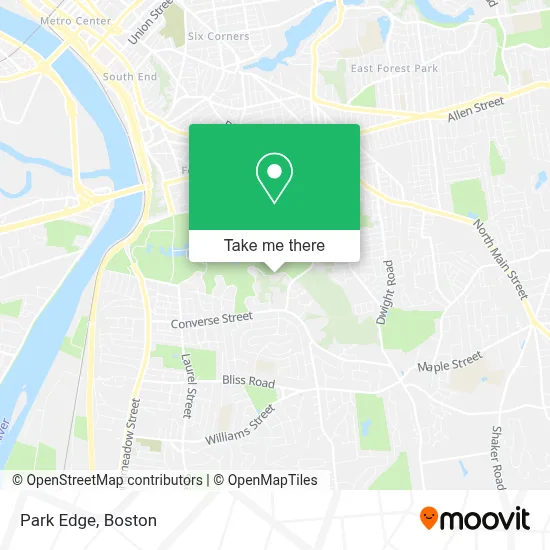 Park Edge map