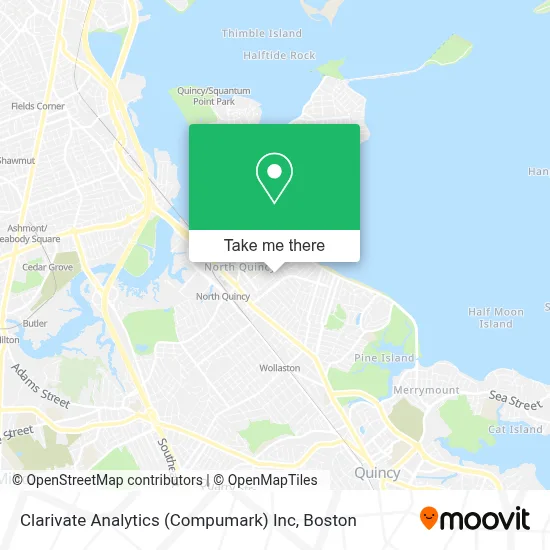 Clarivate Analytics (Compumark) Inc map