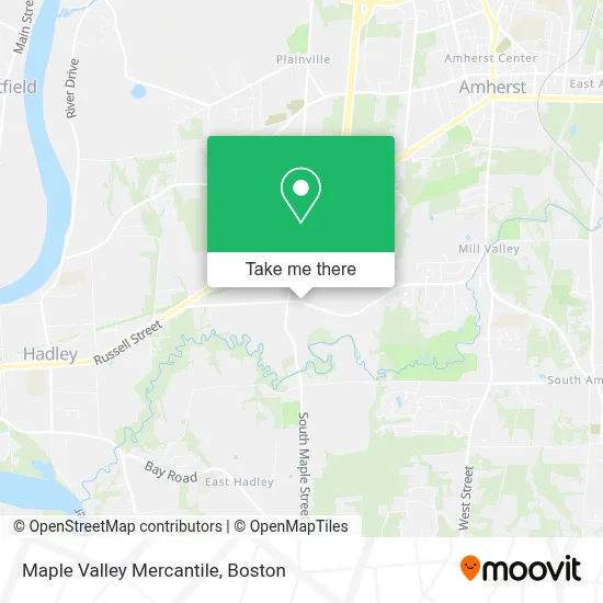 Maple Valley Mercantile map